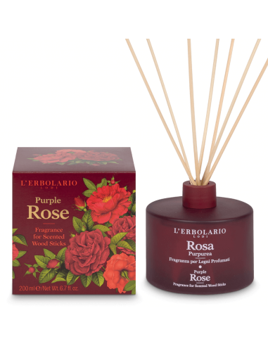 Rosa Purpurea Diffuseur maison - Rose Pourpre