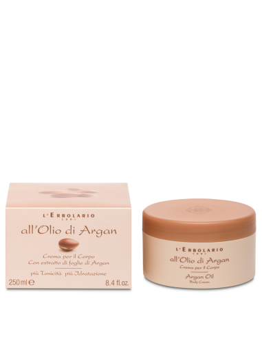 Crème pour le corps à l'huile d'Argan