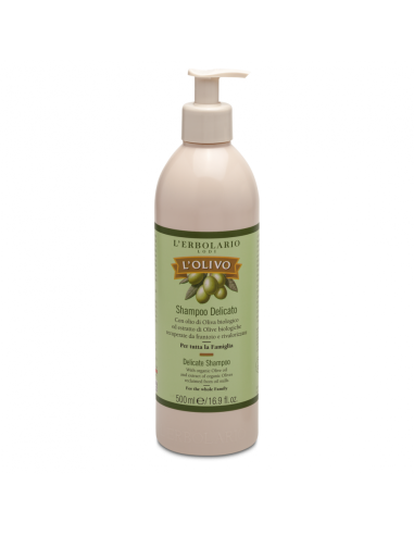 Delikates Shampoo mit Olive