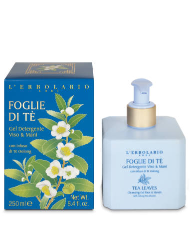 Gel Nettoyant Visage & Mains Foglie di Tè - Feuilles de Thé