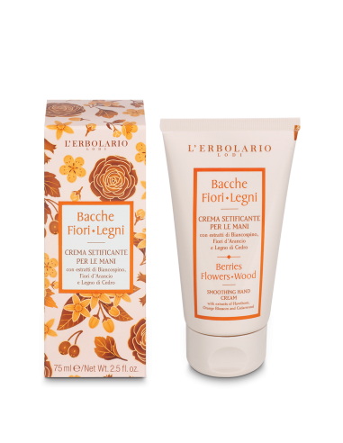 Bacche Fiori Legni - Beeren, Blumen & Holz Parfüm Handcreme