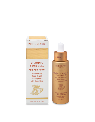 Gesichtsserum Vitamina C & Oro 24K