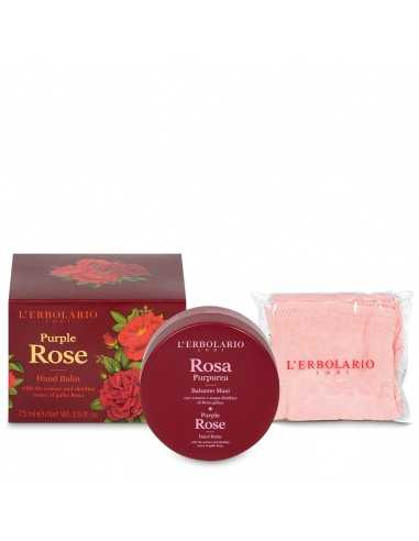 Baume mains Rosa Purpurea - Rose pourpre